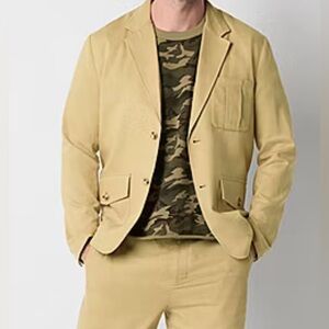 Walker Hayes Linen Mens Regular Fit Blazer Size Medium NWT